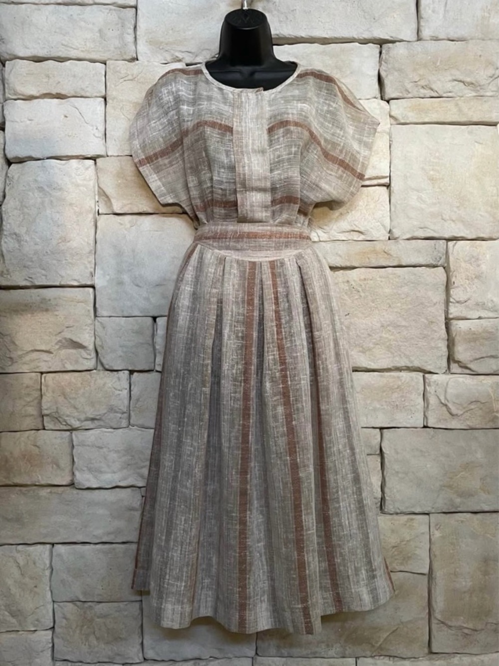 VINTAGE FEELIN JAZZIE Gauze Skirt Set